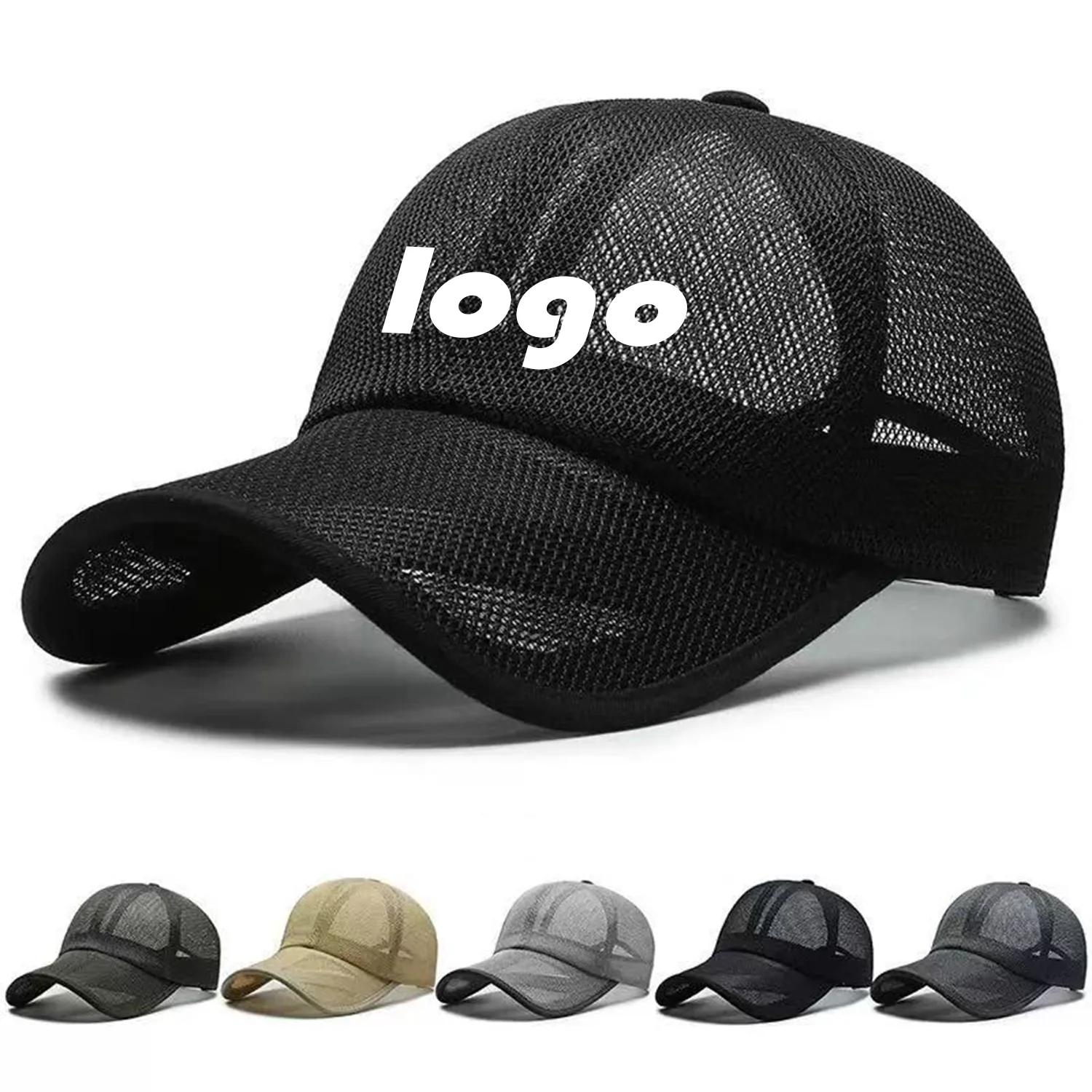 Summer Hollow Breathable Mesh Cap